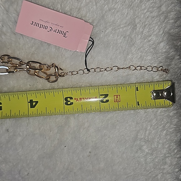 Juicy Couture Los Angeles California Women Juicy charm Link Necklace - Picture 11 of 12